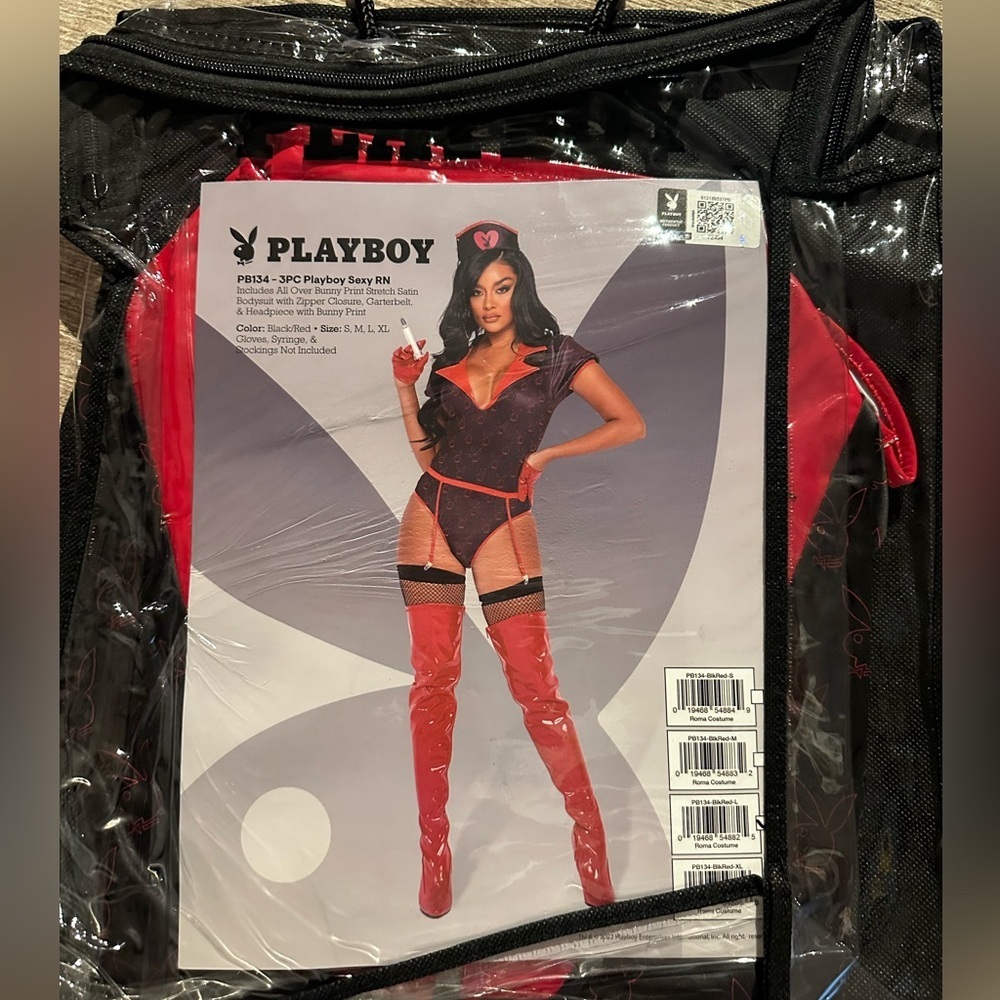 NEW Playboy Women's Sexy RN Costume - Picture 4 of 5